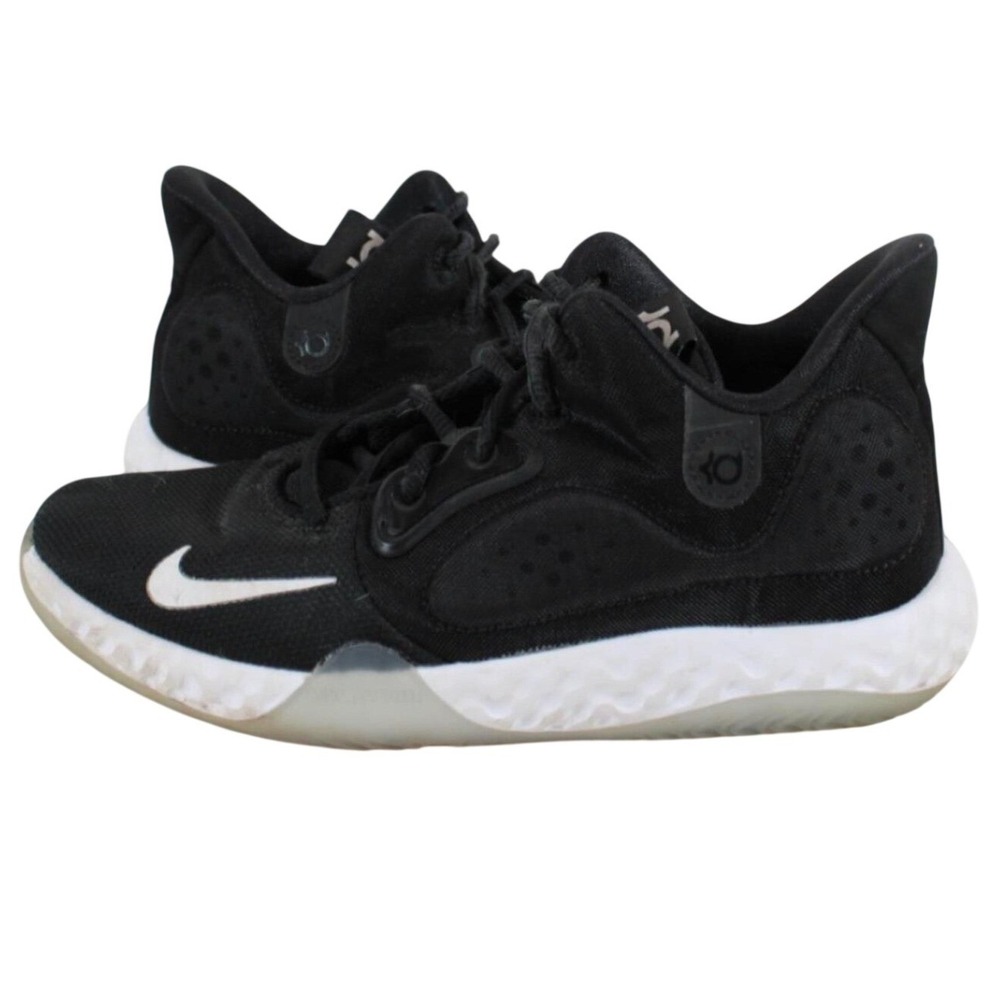 Nike KD Trey 5 VII Black White Basketball Shoes AT5685-001 Youth Size 5Y